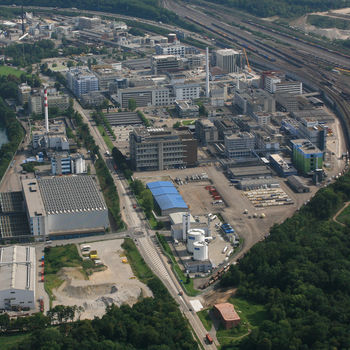 Bild vergrößern: Industrial parks in Muttenz near Basel