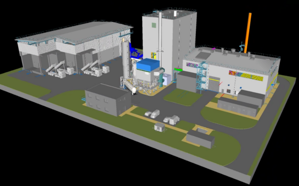 Bild vergrößern: Plan GETEC plant (Source: GETEC)