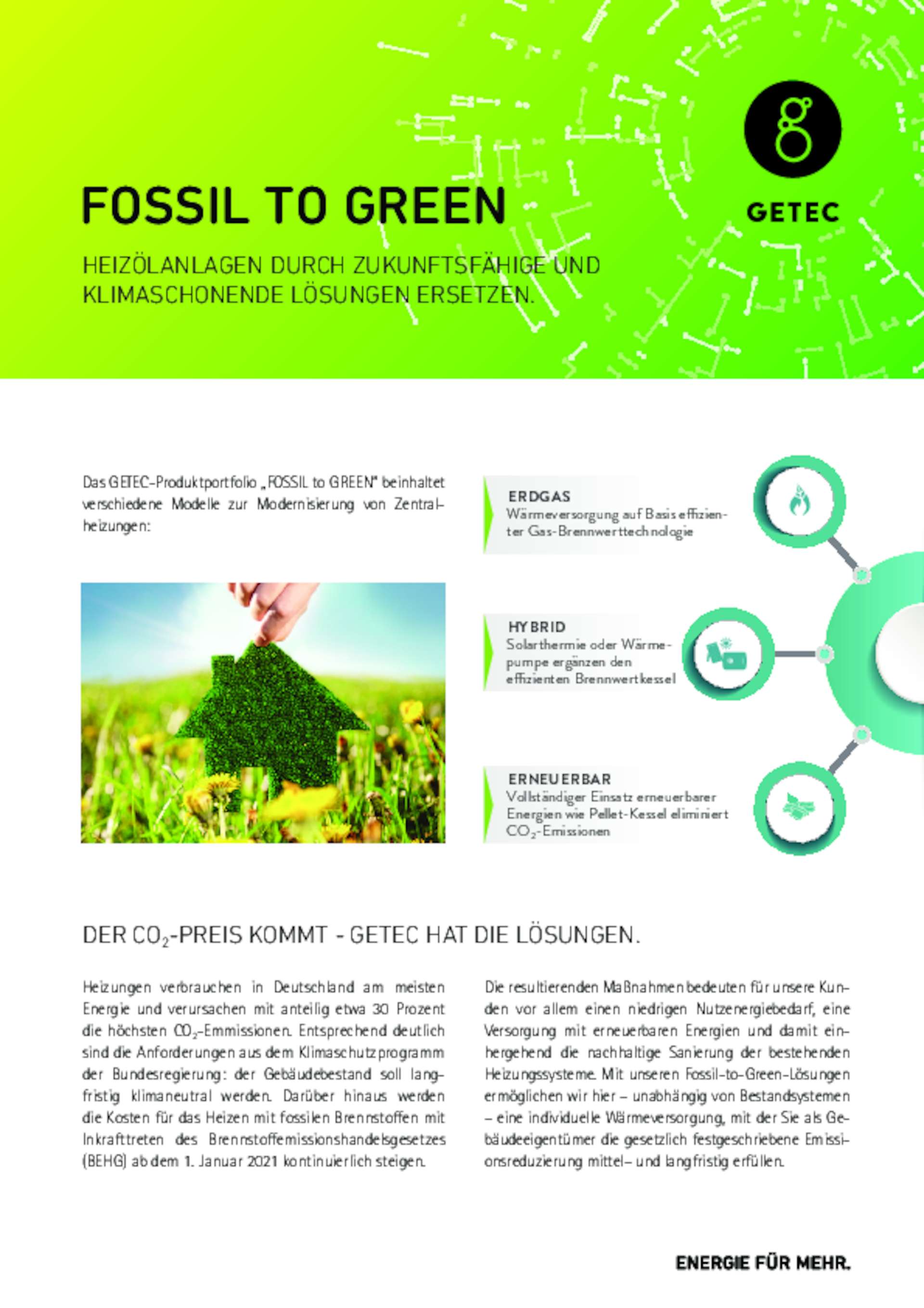 GETEC FOSSIL to GREEN 